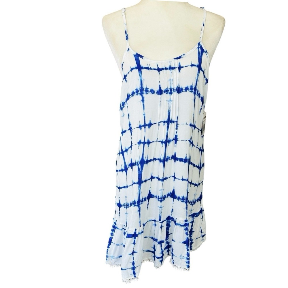 Sunsations Tie Dye Sundress‎ Small Boho Shibori Festival Mini Vacation Summer